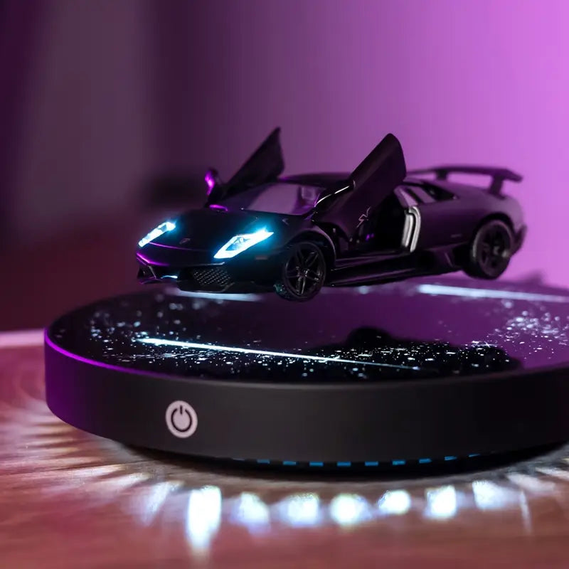 Floating Magnetic Levitation Diecast Car With LED headlights and taillights