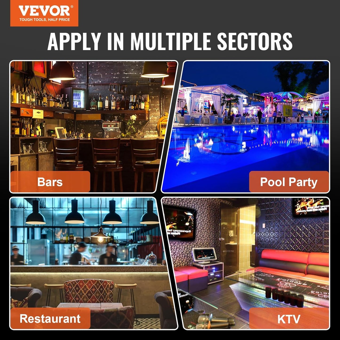 LED Lighted Liquor Bottle Display, 2 Tiers 48 Inch