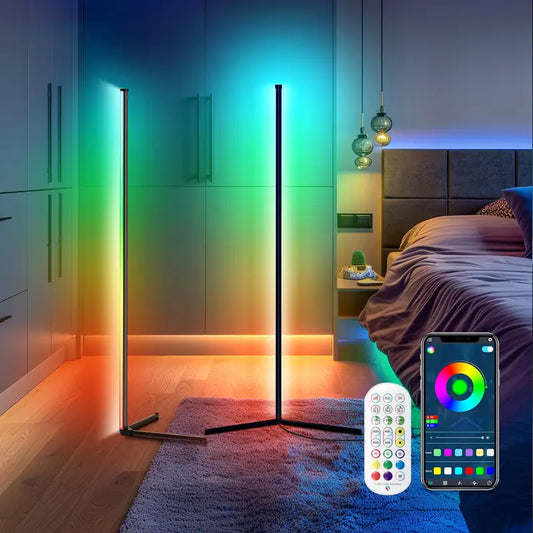 LED Floor Lamps (2Pcs)