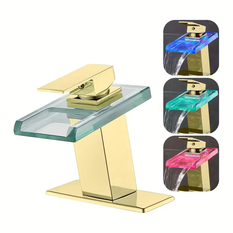 LED Waterfall Faucet