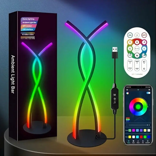 Music Sync RGB LED Light Bars, RGB Desk Lamp And Night Light