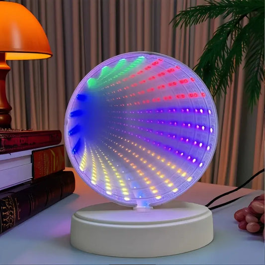 Layered Infinity Mirror Dream Tunnel Light