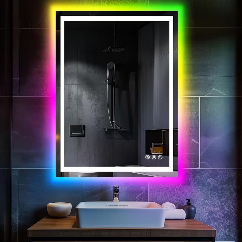 Anti-Fog LED Bathroom Mirror