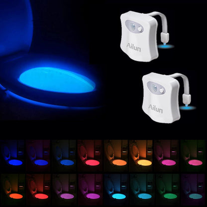 Toilet Night Light Motion Activated LED [2 Pack]