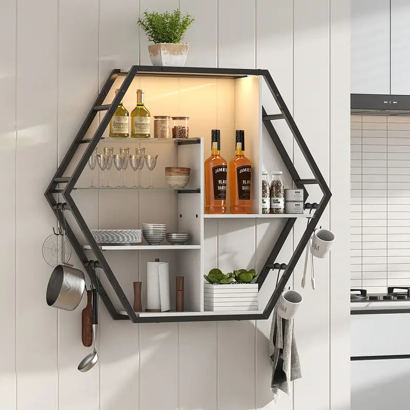 Modern LED Floating Shelves