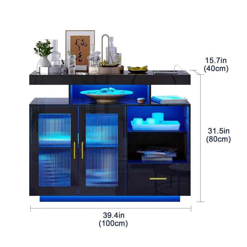 Luxury Coffee Bar Cabinet