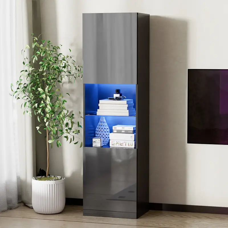 Bathroom Storage Cabinet With LED