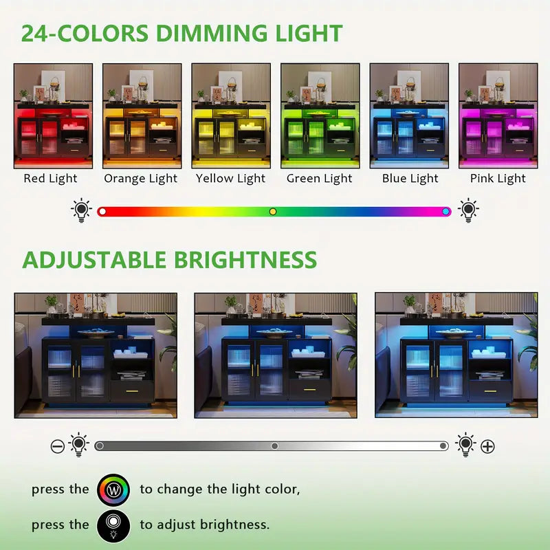 Luxury Coffee Bar Cabinet